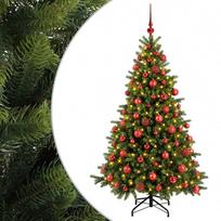 vidaXL Dirbtinė kalėdinė eglutė su rutuliuku 240 cm 300 LED