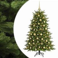 vidaXL Dirbtinė kalėdinė eglutė su rutuliuku 240 cm 300 LED