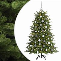 vidaXL Dirbtinė kalėdinė eglutė su rutuliuku 240 cm 300 LED
