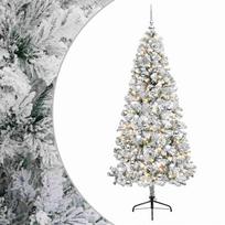 vidaXL Dirbtinė kalėdinė eglutė su rutuliuku 240 cm 300 LED
