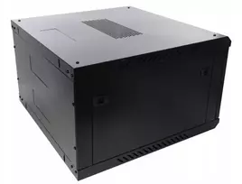 Spinta Pulsar RACK 6U /19" pakabinama surenkama 600x600 juoda RWA666-B