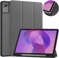 Planšetinio kompiuterio dėklas Strado-Tech, skirtas Lenovo Idea Tab Plus 12.1 2025, su pieštuko laikikliu – apsauginis su stovu