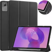 Planšetinio kompiuterio dėklas Strado-Tech, skirtas Lenovo Idea Tab Plus 12.1 2025, su pieštuko laikikliu – apsauginis su stovu