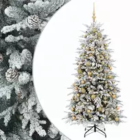 Dirbtinė kalėdinė eglutė su rutuliuku 240 cm 300 LED