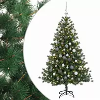 Dirbtinė kalėdinė eglutė su rutuliuku 240 cm 300 LED