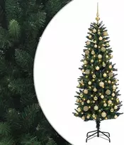 Dirbtinė kalėdinė eglutė su rutuliuku 240 cm 300 LED