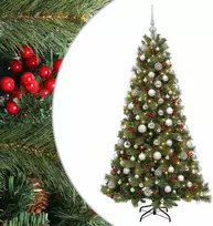 Dirbtinė kalėdinė eglutė su rutuliuku 240 cm 300 LED