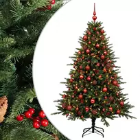 Dirbtinė kalėdinė eglutė su rutuliuku 240 cm 300 LED