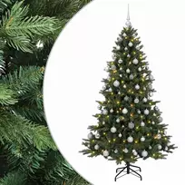 Dirbtinė kalėdinė eglutė su rutuliuku 240 cm 300 LED