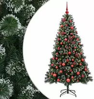 Dirbtinė kalėdinė eglutė su rutuliuku 240 cm 300 LED