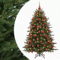 Dirbtinė kalėdinė eglutė su rutuliuku 180 cm 300 LED