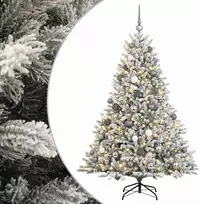 Dirbtinė kalėdinė eglutė su rutuliuku 180 cm 300 LED