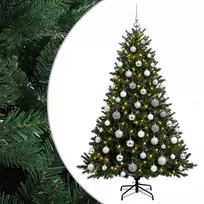 Dirbtinė kalėdinė eglutė su rutuliuku 210 cm 300 LED