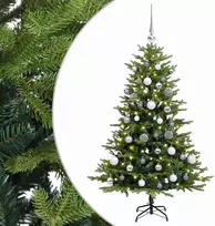 Dirbtinė Kalėdų eglutė su burbulais 120 cm 150 LED Šilta balta