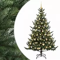 Dirbtinė kalėdinė eglutė su rutuliuku 240 cm 300 LED