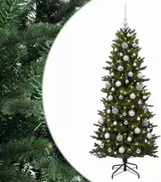Dirbtinė kalėdinė eglutė su rutuliuku 240 cm 300 LED