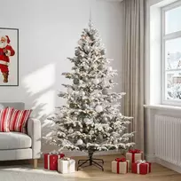 Dirbtinė kalėdinė eglutė su rutuliuku 210 cm 300 LED