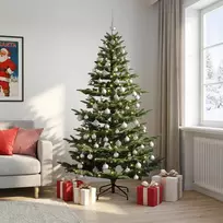 Dirbtinė kalėdinė eglutė su rutuliuku 180 cm 300 LED