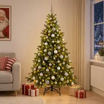 Dirbtinė kalėdinė eglutė su rutuliuku 240 cm 300 LED