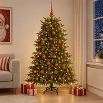 Dirbtinė kalėdinė eglutė su rutuliuku 240 cm 300 LED