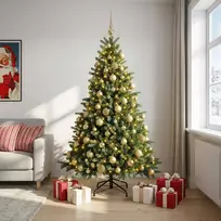 Dirbtinė kalėdinė eglutė su rutuliuku 240 cm 300 LED