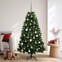 Dirbtinė kalėdinė eglutė su rutuliuku 120 cm 150 LED