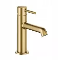 Maišytuvas praustuvui KFA Stojąca su korkiem Click Clack MOZA MINI 5032-835-39, Brushed Light Gold