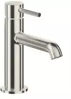 Praustuvo maišytuvas KFA Moza Mini stovintis su Click Clack kamščiu, PVD Brushed Nickel (5032-835-21)