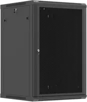 Spinta Lanberg Montavimo pakabinama rack 19'' 18U 600X600 juoda perforuotomis durelėmis (Flat Pack) (WF01-6618-23B)