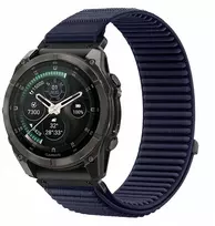 TECH-PROTECT NYLONLOOP GARMIN FENIX 5X / 5X PLUS / 6X / 6X PRO / 7X / 8 / 8 PRO / 9 / 9 PRO (51 MM) TAMSIAI MĖLYNA