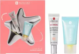 Erborian rinkinys (CC glow drėkinamasis kreminis veido kremas šviesus 15 ml + 20 ml)