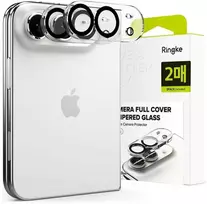 Ringke Osłona aparatu Camera Full Cover do Apple iPhone Duo Juodas [2 PACK] (RGK12087)