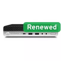 HP Renewed | Grade A | EliteDesk 800 G5 Desktop Mini | Intel Core I5-9500 | 8GB | UHD Graphics 630 | 512GB | WiFi | Windows 11 Pro