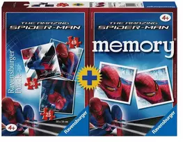 Ravensburger 3 dėlionės + memory® „Žmogus-voras“, nuo 4 m.