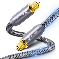 Kabelis Reagle Toslink - Toslink 10m sidabrinė