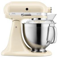 Prekė su pažeista pakuote. Plakiklis su dubeniu Kitchenaid Artisan 5KSM185PSEAC, kreminė sp.