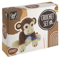Monkey Craft creative crochet set
