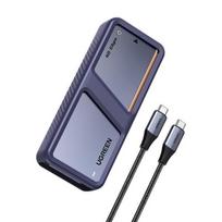 Išorinis kietasis diskas Ugreen D703 M.2 Nvme Ssd korpusas, Usb4 40gbps, pilkas