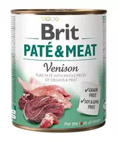 BRIT Paté & Meat su elniena - 800g
