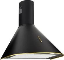 Akpo Chimney Hood Akpo WK-4 Dandys GOLD 50 cm 450 m3/h, Black