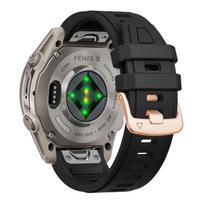Tech-Protect watch strap Silicone Garmin fenix 43mm, black