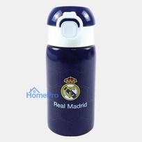 Real Madrid aliuminio gertuvė su šiaudeliu 500 ml