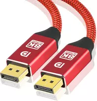 Kabelis Reagle DisplayPort - DisplayPort 5m raudona