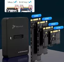 Kieszeń Reagle Adapteris SSD M.2 NVMe SATA kieszeń dysk USB-C 3.2
