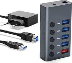 HUB USB Reagle PRO 4x USB-A 3.2 Gen1