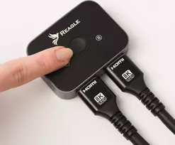 Šakotuvas Reagle Reagle SWITCH HDMI 2.1 2x1 SPLITTER 1x2 Rozdzielacz 4k 144hz
