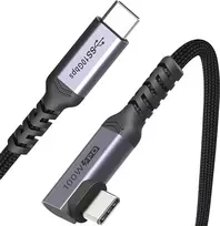 Kabelis USB Reagle USB-C - USB-C 2 m Juodas