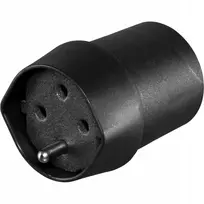 Vision NN Adapteris Szwajcaria Typ 23 juoda 163/802 sw