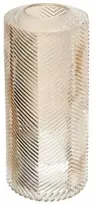 Santex Auksinė stiklinė vaza, 17 cm