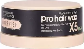 Morfose Pro Hair Wax X5 – matinis stipraus fiksavimo plaukų modeliavimo vaškas, 150 ml